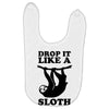 drop like a sloth Baby Bibs