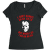 i don't always ch ch ch Women's Triblend Scoop T-shirt