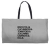 vegan Weekender Totes
