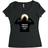 khabib nurmagomedov silouhette Women's Triblend Scoop T-shirt