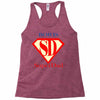 bob is super dad Racerback Tank