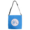 nine three quarters harry potter hogwarts Adjustable Strap Totes