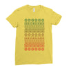 ugly christmas Ladies Fitted T-Shirt