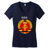 ddr logo blau Women's V-Neck T-Shirt