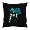 Super Saiyan God DB Super Goku Throw Pillow