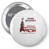 grand budapest hotel Pin-back button
