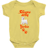 Sleeps With Yorkie Baby Onesie