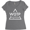 we got the power 2 Women's Triblend Scoop T-shirt