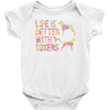 life is better with boxers Baby Bodysuit