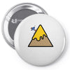 mountain Pin-back button
