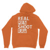 real men shoot raw Unisex Hoodie