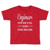 i'm not here to talk Toddler T-shirt