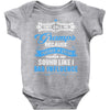 they call me gramps partner in crime Baby Onesie