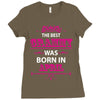 The Best Gramps Are Born In April Ladies Fitted T-Shirt
