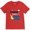 mommy  moon&amp;back V-Neck Tee