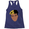 abstract design of xxxtentacion Racerback Tank