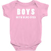 boys with blue eyes Baby Onesie