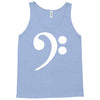 bass cleff funny Tank Top