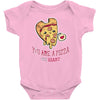 pizza my heart (2) Baby Onesie