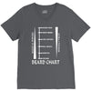 beard length chart V-Neck Tee