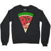 watermelon and beach Crewneck Sweatshirt