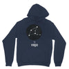 Virgo Zodiac Sign Minimal Design Unisex Hoodie