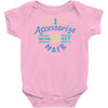 i accessorize with pet hair Baby Onesie