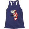 can't find me! Racerback Tank