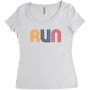 Run Women's Triblend Scoop T-shirt