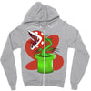piranha plant Zipper Hoodie