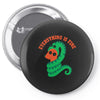 everything is fine Pin-back button