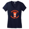 meepers Women's V-Neck T-Shirt