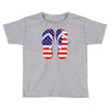 paire de tongues am&eacute;ricaine Toddler T-shirt
