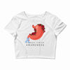 stomach cancer awareness Crop Top