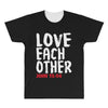 love each other All Over Men's T-shirt