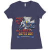 ride free Ladies Fitted T-Shirt