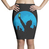 bat signal Pencil Skirts