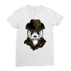 panda rorschach Ladies Fitted T-Shirt