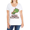 dum dum gazoo Ladies Curvy T-Shirt