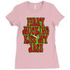 funny ferry mucking christmas, ideal gift or christmas present. Ladies Fitted T-Shirt