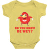 Do You Know De Wey Baby Onesie
