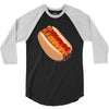 hotdogs on a bun 3/4 Sleeve Shirt