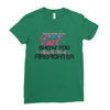 Move Over Boys Let This Girl Show You How To Be A Firefighter Ladies Fitted T-Shirt