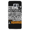 Strong Independent Motivated Aquarius Samsung Galaxy S7