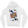 catdog playing card Zipper Hoodie