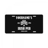 irish pub License Plate