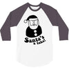 santa's a fake! 3/4 Sleeve Shirt