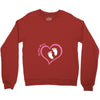 Custom baby girl name maternity design Crewneck Sweatshirt