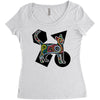 Colorful Cat Women's Triblend Scoop T-shirt