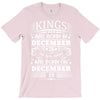 Real Kings Are Born On December 18 T-Shirt